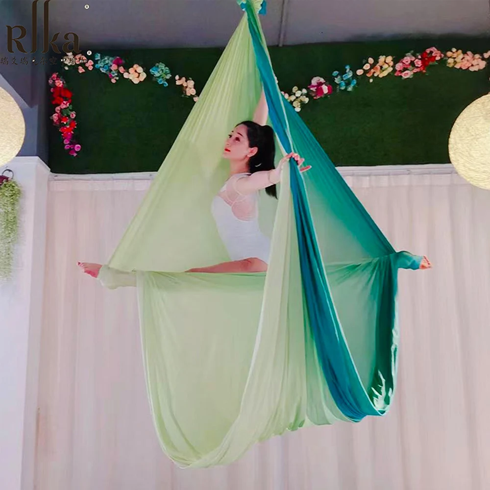 7m Yoga Hammock Custom LOGO Antigravity Flying Extension Straps Yoga Hammock Aerial Yoga Swing