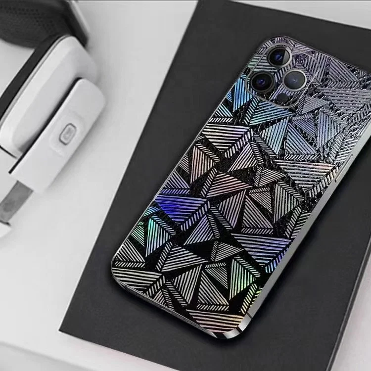 Mobile phone back wrap leather mobile 3d skin for hydrogel screen protector cutting machine