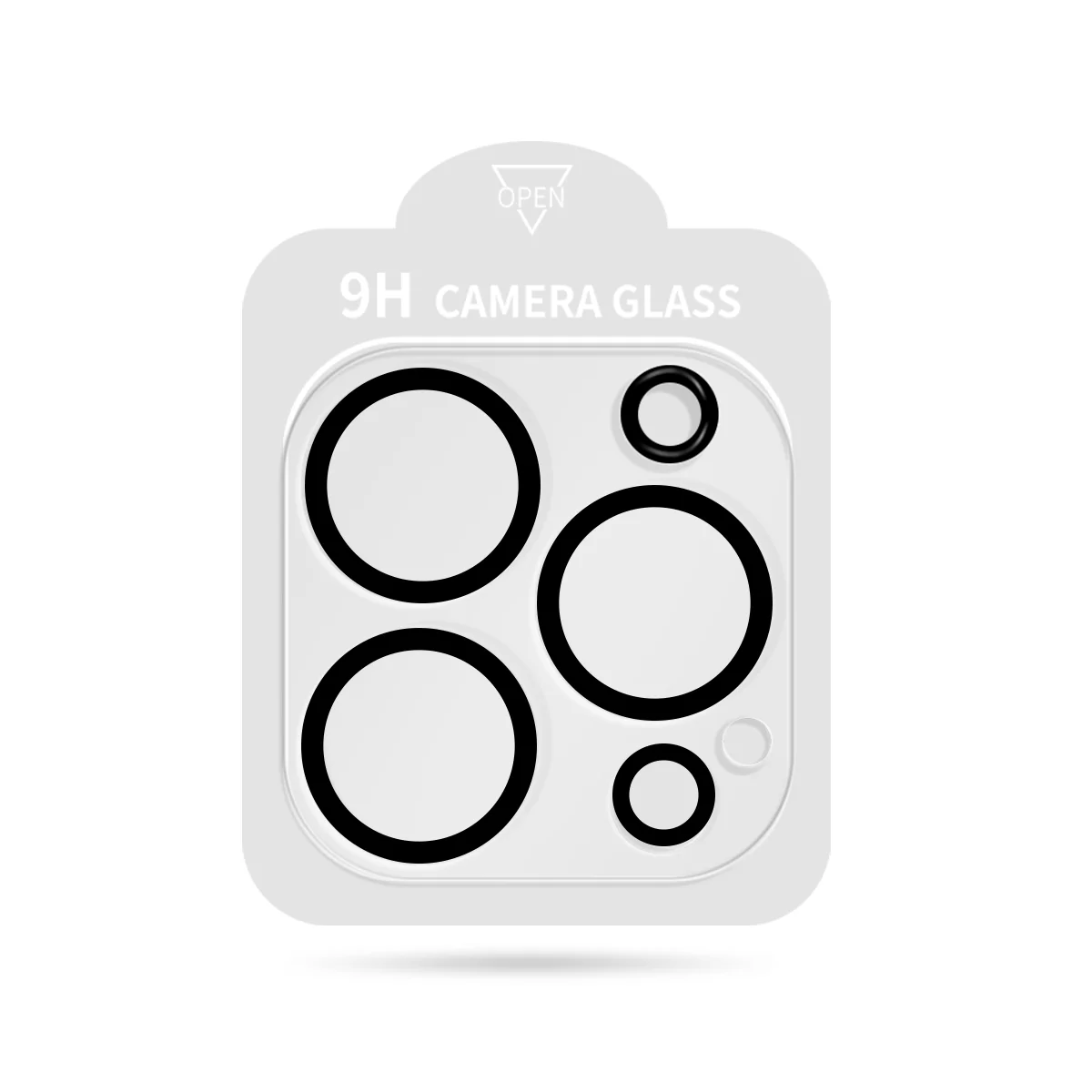 Transparent Tempered Glass 9H 3D Camera Lens Screen Protector Full Glue Cell Phone Camera Protector For iPhone 14 Pro max