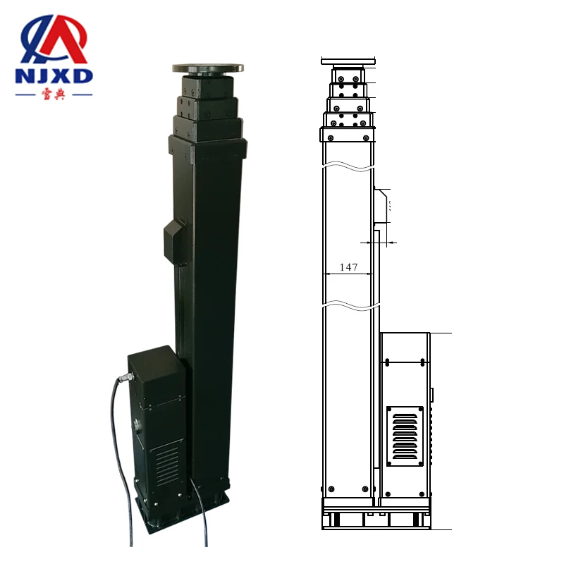 
6m 18ft 8m 24ft 10m 30ft 12m 36ft mobile telecommunication tower mast 