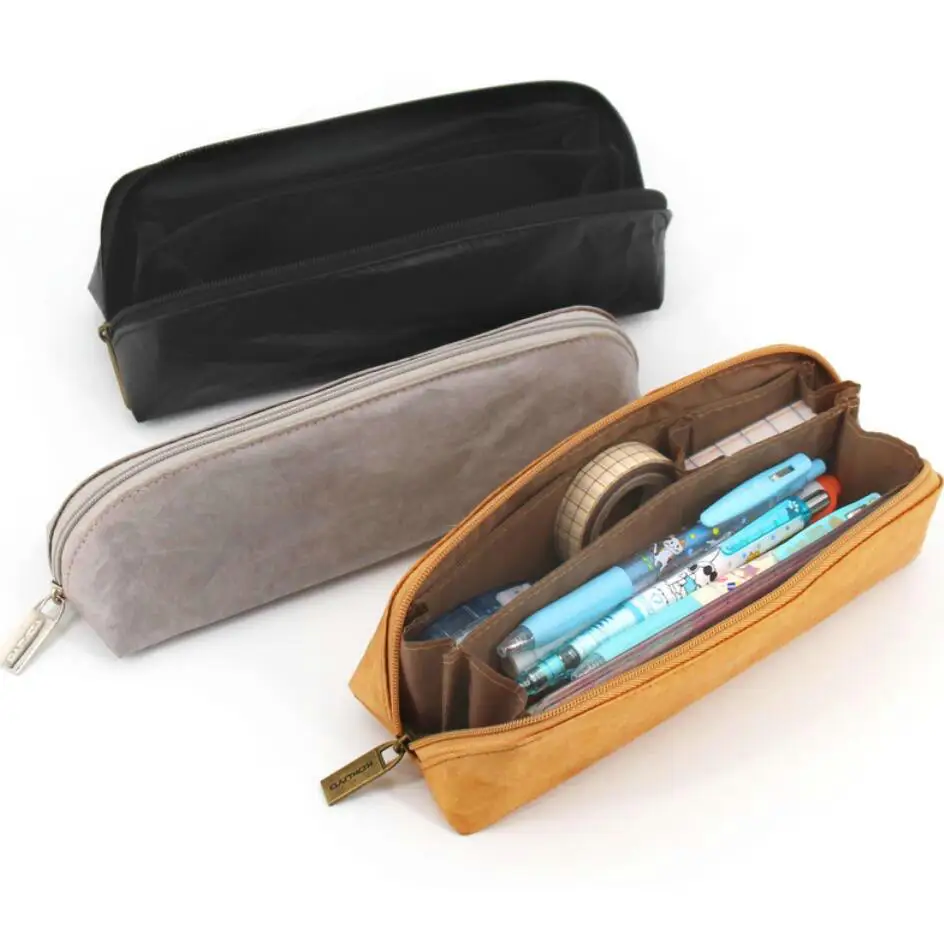 Waterproof Tyvek Paper Bag  Pen Pencil Marker Stationery Organizer