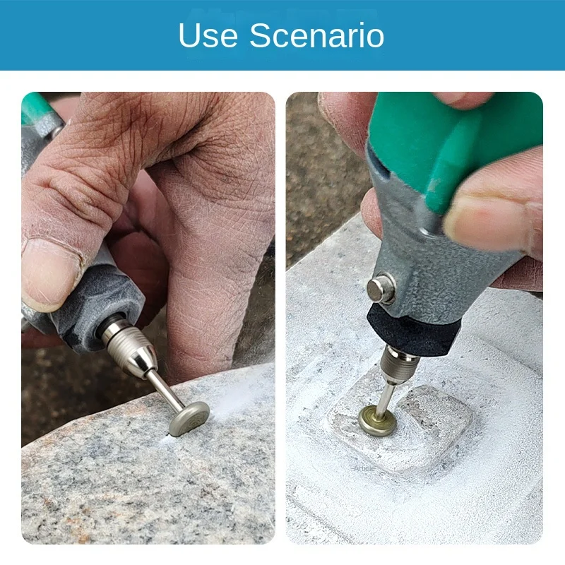 Hot Sell Diameter Of Shank Circle Type Abrasive Tools Diamond Mounted Points Burr Carving Bits For Gem Marble