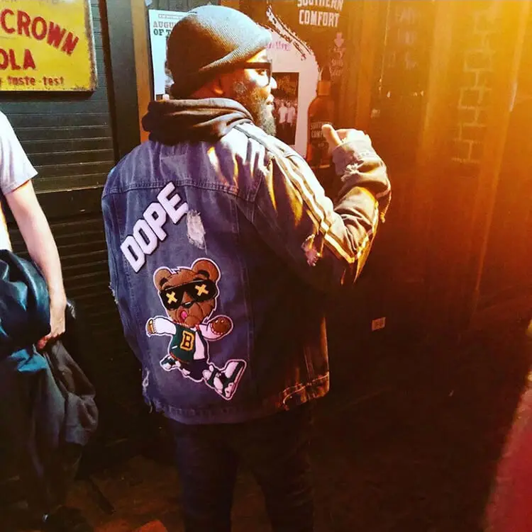 Wholesale Large Colorful Bear Iron On Patch Fashion Bear Iron on College Chenille Patch