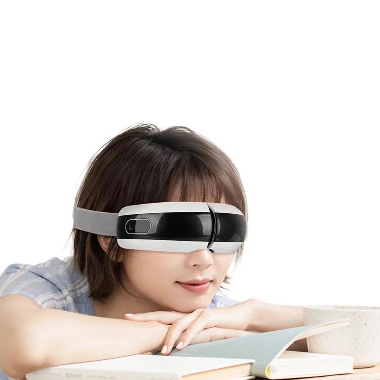 New Product 2024 3D Visualization Eye Care Massager Rechargeable Wireless Eye Massager Smart Foldable
