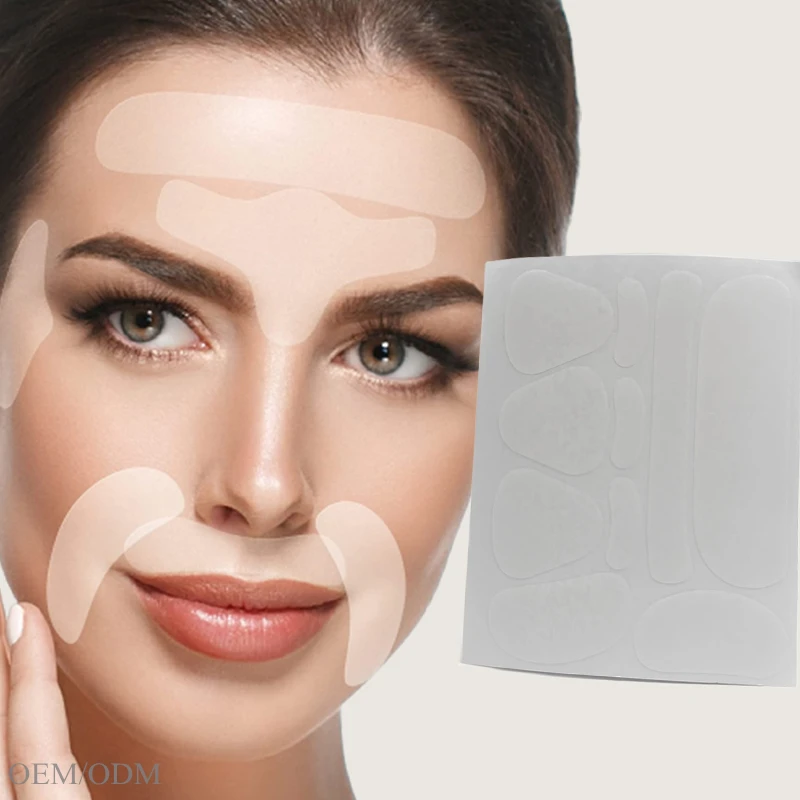 anti-wrinkle face patches for forehead eye mouth wrinkles elegant hydrating patch tape face lifting invisible face patch