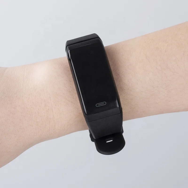 Programmable Button Bluetooth Low Cost ibeacon Beacon Body Temperature Wristband