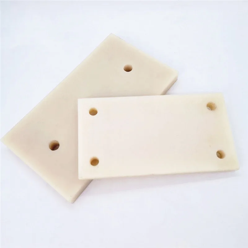 China Manufacture Cnc Plastic Fabrication Products Nylon Pom Hdpe Uhmwpe Bushing For Plastic Flange