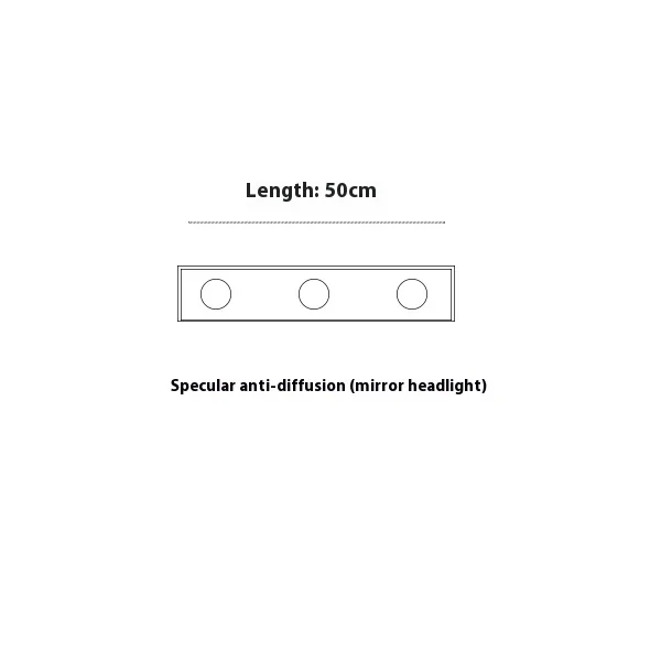 Hollywood-Style LED Vanity Makeup Lights Bathroom Dressing Table Mirror Lamps Modern Bathroom Lighting