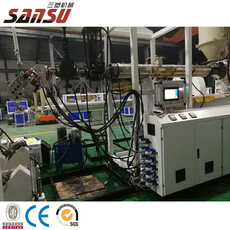 Good price Clear rigid PET  sheet  extruder making machine with 100% recycle flakes material