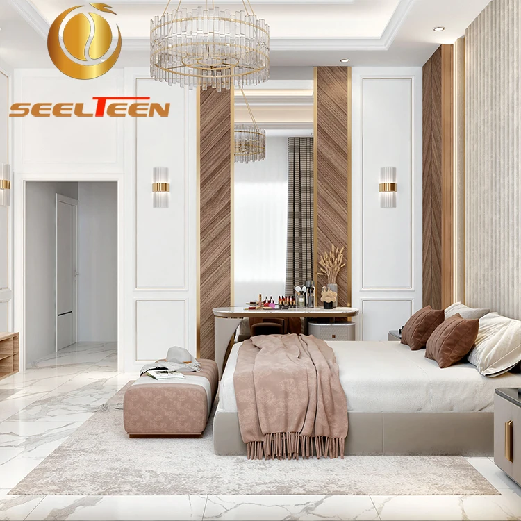 Modern 5 Star Hotel President Suite Bedroom Set Hotel Bedroom