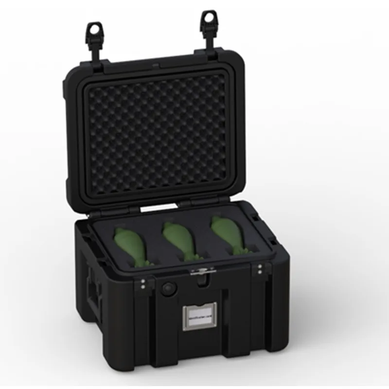 
Plastic Tool Box With Steel Lock Hard Plastic Rolling Toolbox 