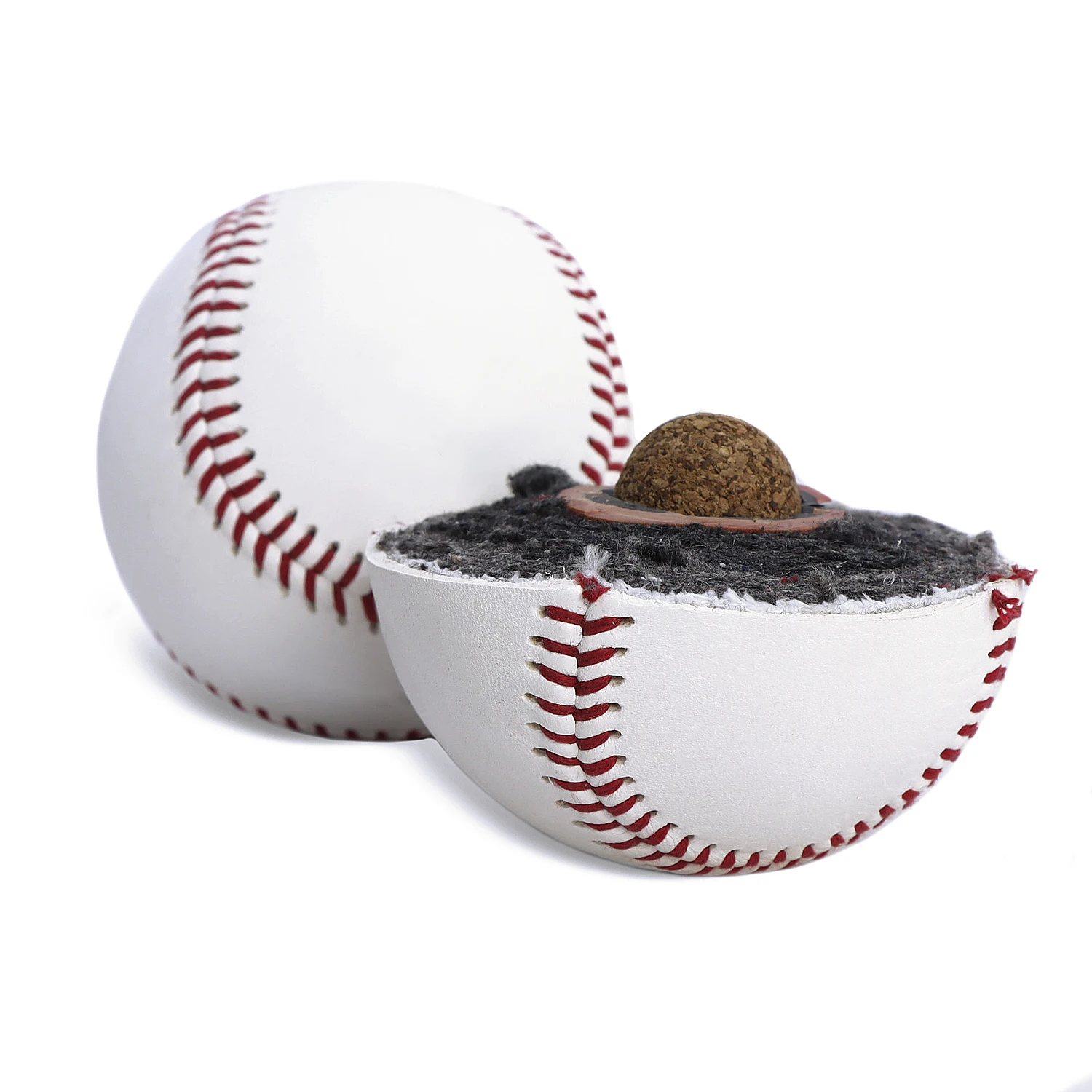 Brand New Official Professional Competition 9inch 50% Wool Windings Cowhide Leather Baseball