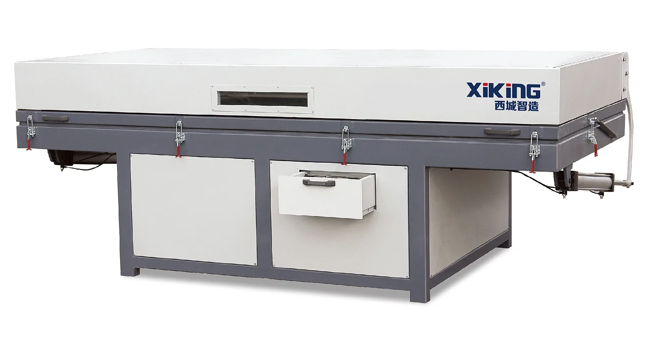 pvc mdf door vacuum membrane press machine