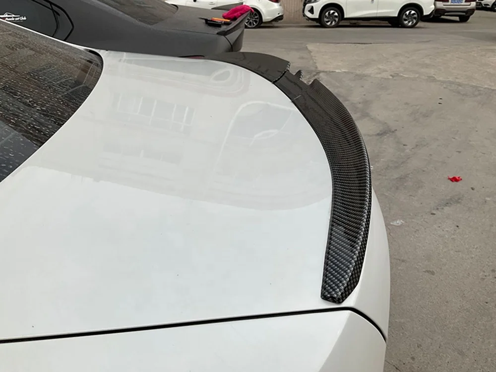 Car Accessories Adjustable Rear Wing Lip Spoiler Black Tail Trunk Roof Car Lip Spoiler