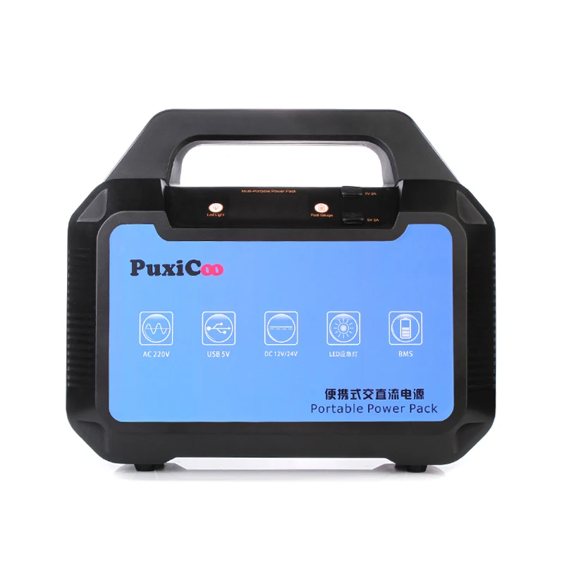 PUXICOO Home Portable 220v Solar Power Generator System Price 500w Solar Generator