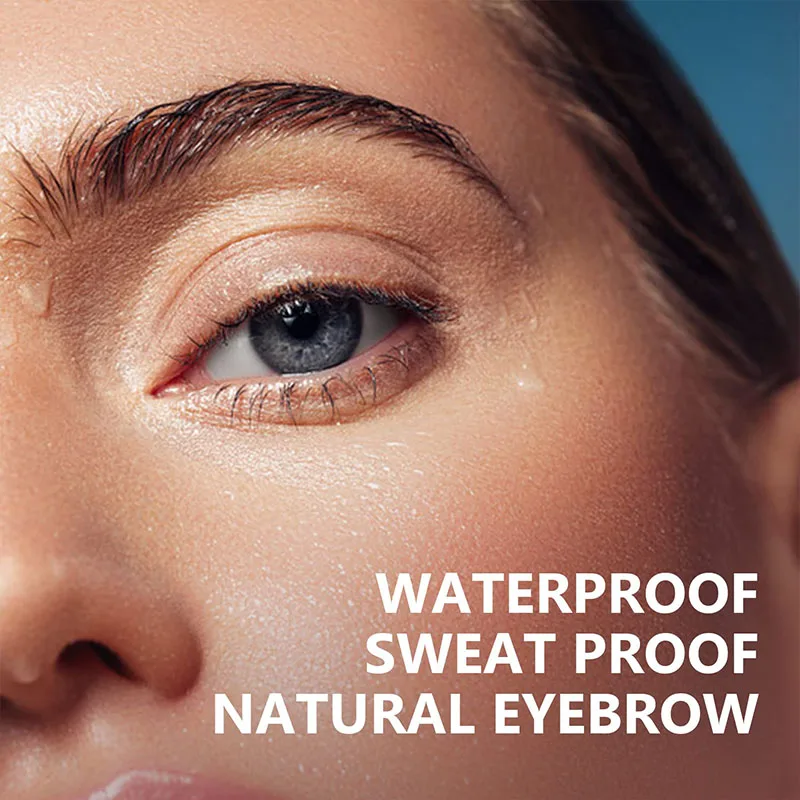 Custom Logo Enhancer Makeup Henna Eyebrow Gel 4 Color Black Brown Waterproof Eye Brow With Tint Brush