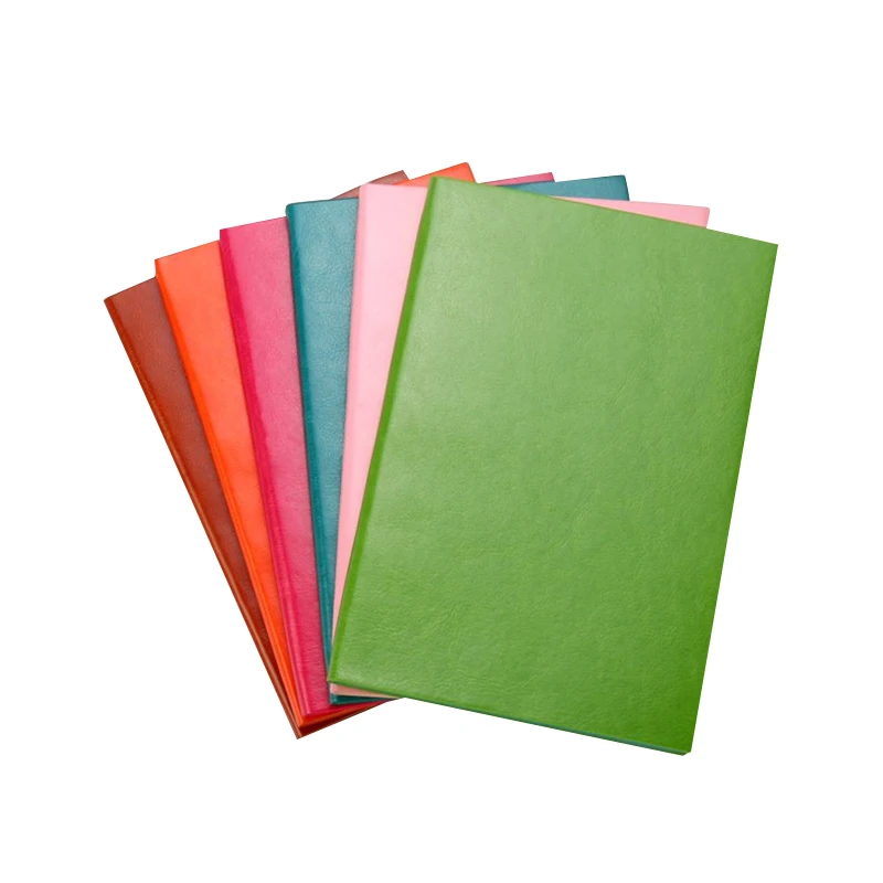 Wholesale Cheap Customized Printing Notebooks 40/120 Sheet a5  Diary Gift Leather Notebook