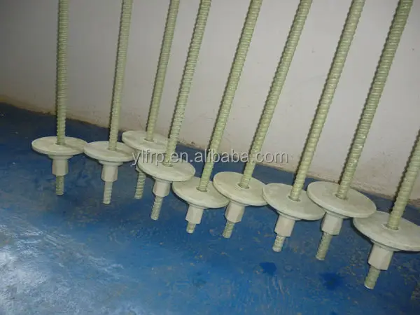Epoxy resin FRP Fiberglass self Drilling hollow grouting rock bolt