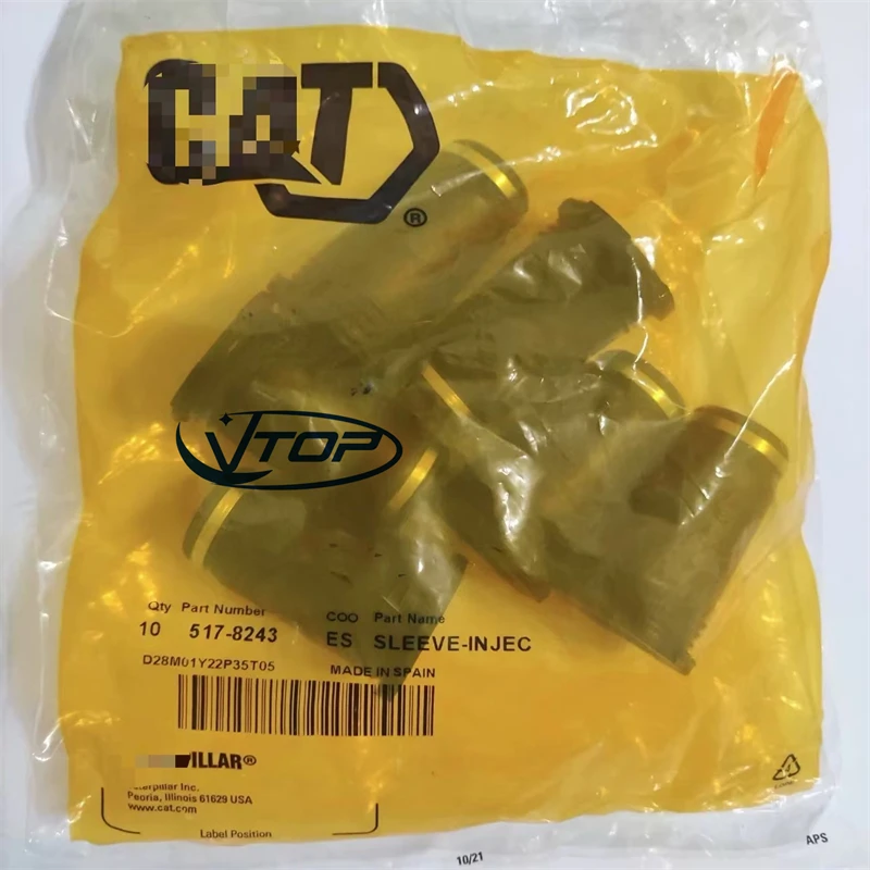 Для Carter Perkins EFI C4.4 C6.6 C7.1 инжекторные втулки 517-8243 пакет