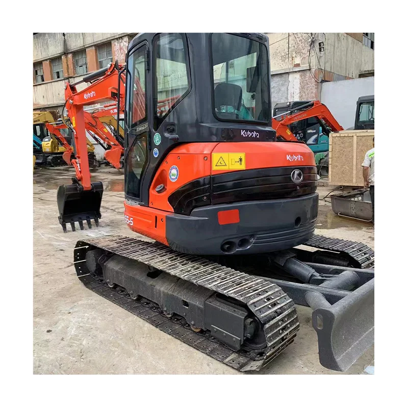 Used 5 Tons Mini Excavator For Sale Kubota U55 KX155 Used Crawler Excavators In Stock