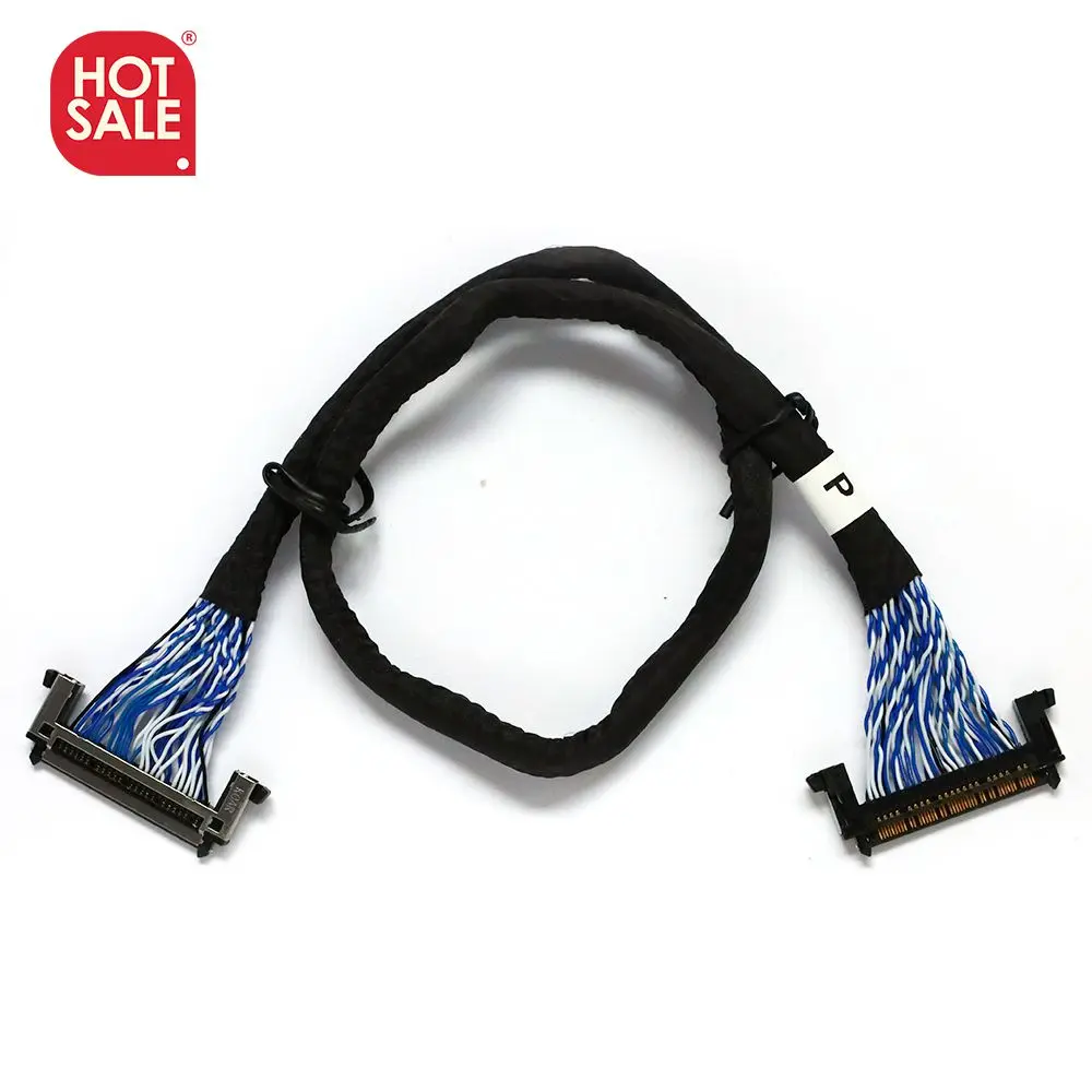 Лучшая цена 100 мм ленточный кабель 30 Pin 6Pin LVDS провода и кабели для панели экрана