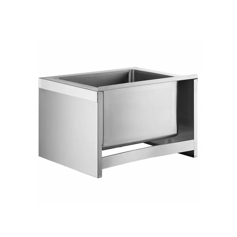 Heavybao Commercial Basin Single Bowl Kitchen Sink Stainless Steel MOP Sink High Quality Commercial Kitchen Equipment