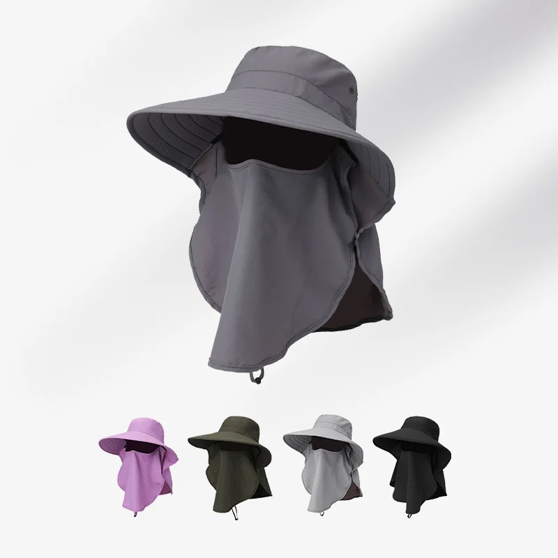 Оптовая продажа, маска для лица, накидка на шею, Спортивная, для путешествий, восхождений, гор, охоты, уличная шляпа от солнца, рыбака