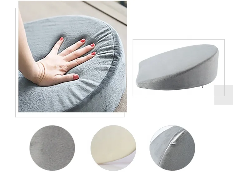 Amazon best soft Sleep Wedge Contour Memory foam pregnancy pillows