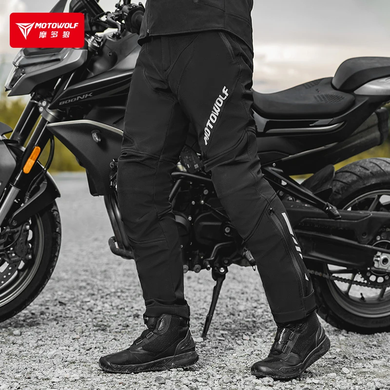 Motorcycle pants TM3 thermal warm racing pants with CE armor for off-road touring