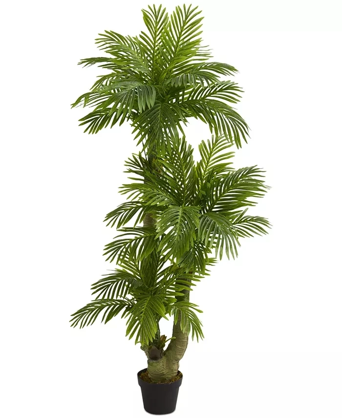 High-quality Artificial Green Decorative Tree Simulation Hawaii Palm Tree Artificial Plant Artificial Tree
