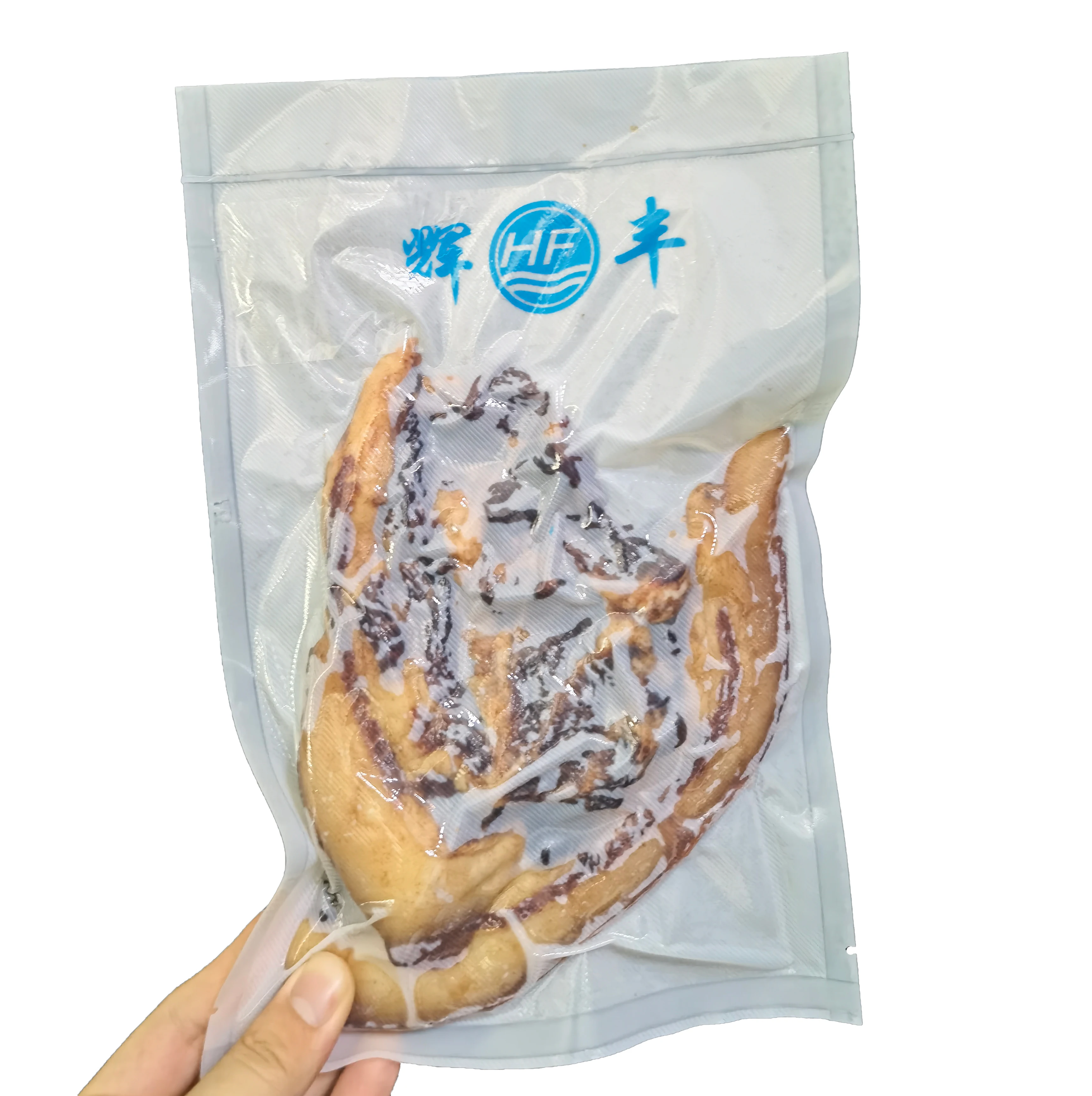 Fully Biodegradable semi transparent Composite Vacuum Bag film sausage barrier printing packaging