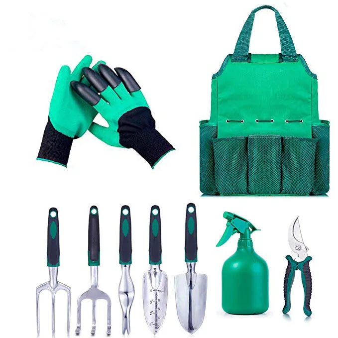 Garden Tool Set Big Tool Pouch Garden Hand Tools Set