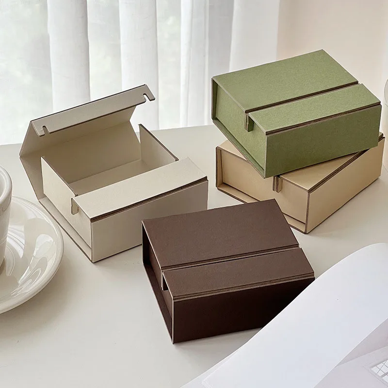 New Design Gift Packing Box Ring Necklace Logo Custom Jewelry Organizer Luxury Jewelry Packaging Box