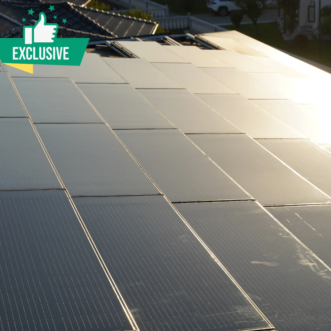 China Factory Bipv Solar Roof Shingle 95watt/pcs Titan Glass Facade Tiles for Building