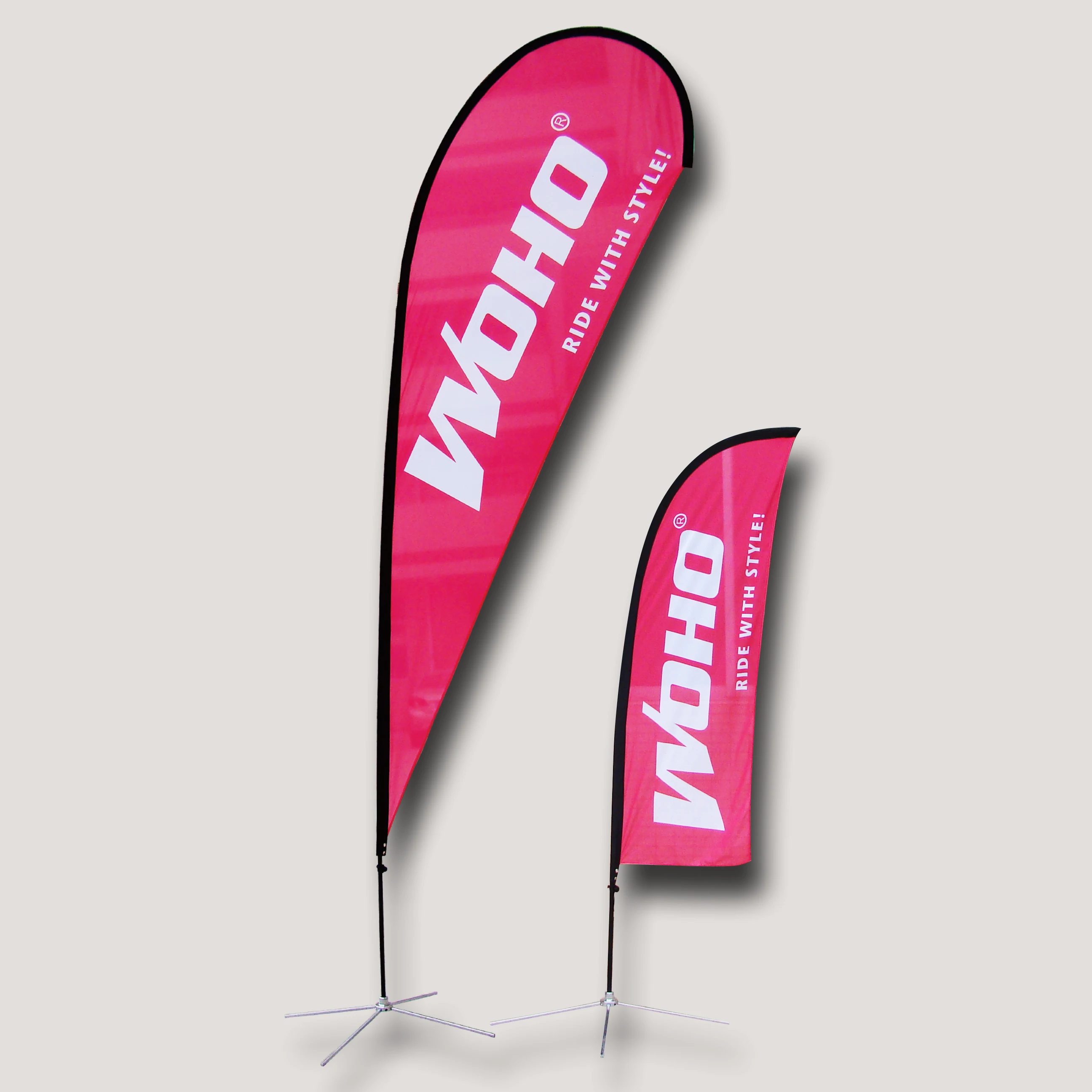 DS Teardrop Signs Beach Flagpoles Feather Flag Flag Pole Teardrop Banner