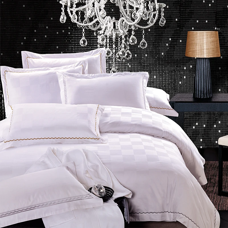 Комплект постельного белья ng kama ng hotel Set tempat tidur hotel luxury Hotel