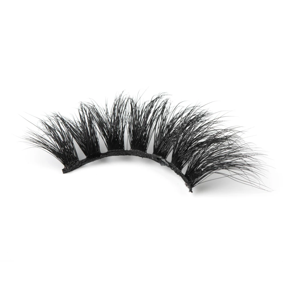 Wholesale Mink eyelashes 100% handmade 100% human hair made false eyelash synthetic hair lashes