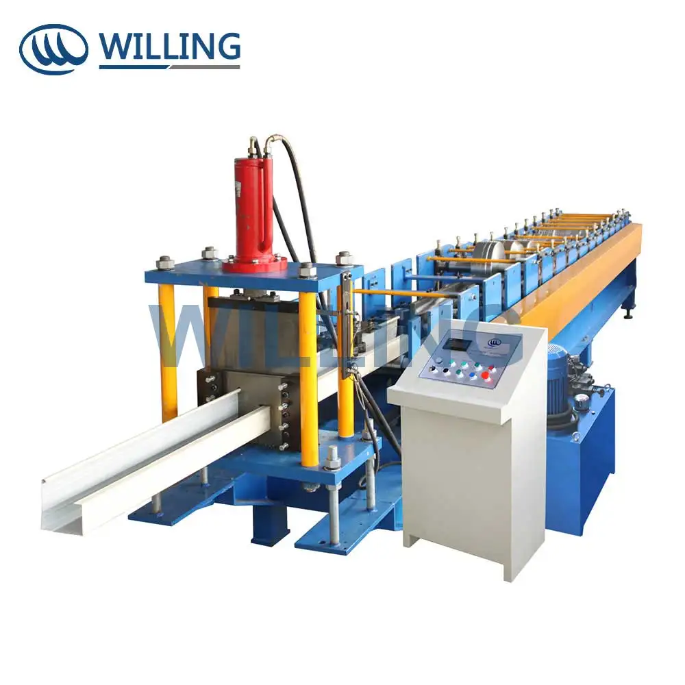 Full Automatic Rain Water Steel Downpipe Spout Roll Forming Machine Downspout Making Machine