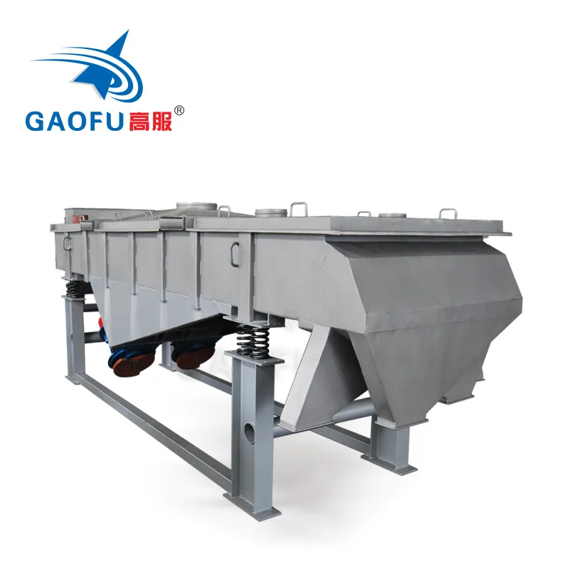 Chicken essence sifting stainless steel vibration sieve linear vibrating screen separator