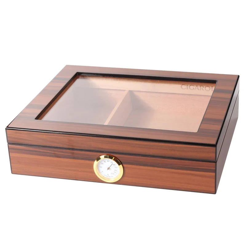 Futeng Cigar Humidifier Box Humidor Wood Humidor Cases Wholesale Price Cigar Eco-Friendly Humidor