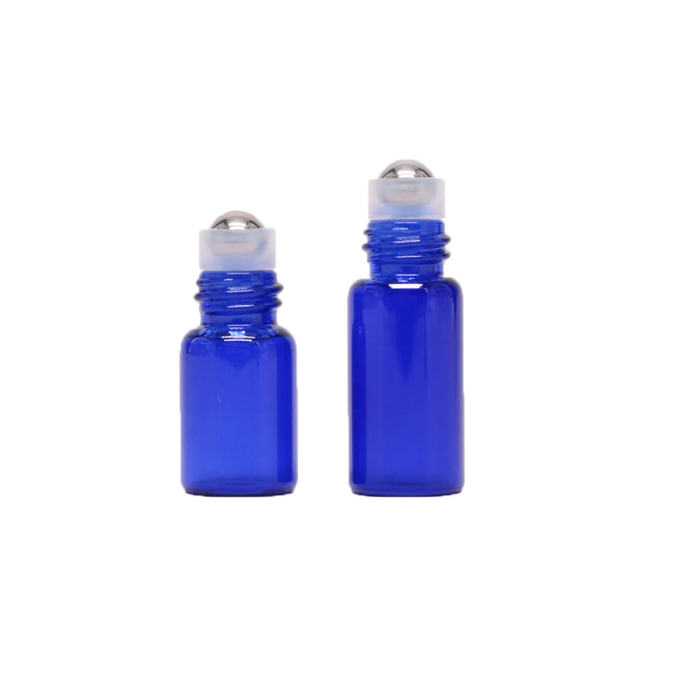 Mini Sample Essential Oil Perfume 1ml 2ml 3ml 5ml 10ml Purple Glass Roller Bottle