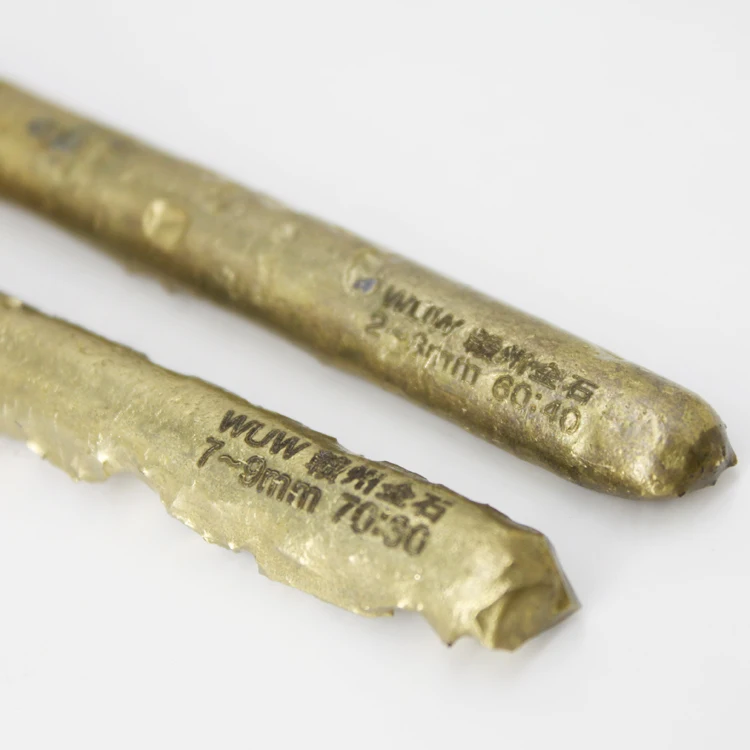 CuZnNi Brazing Yellow coated Tungsten Carbide Solder Composite Rod tungsten carbide copper rods welding