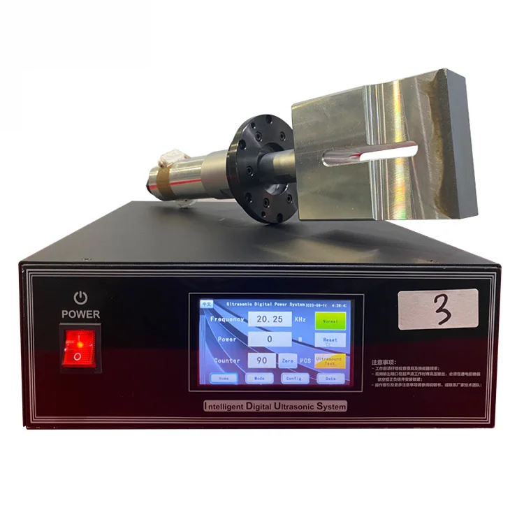 20khz digital ultrasonic welding generator transducer mold for mask machine nonwoven perforated comp
