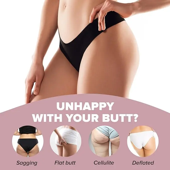 Wholesale Nutritional Supplementen Customized Shapes Pectin Pour Fesse Gummies Natural Hips Up and Bum Butt Enlargement Lifting