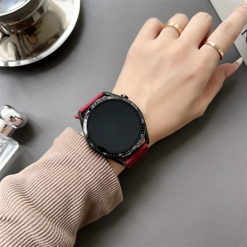Magnetic Buckle Silicone Watch Bands 20mm 22mm width Replacement Straps for Samsung Galaxy Watch 6 5 classic 43mm 47mm