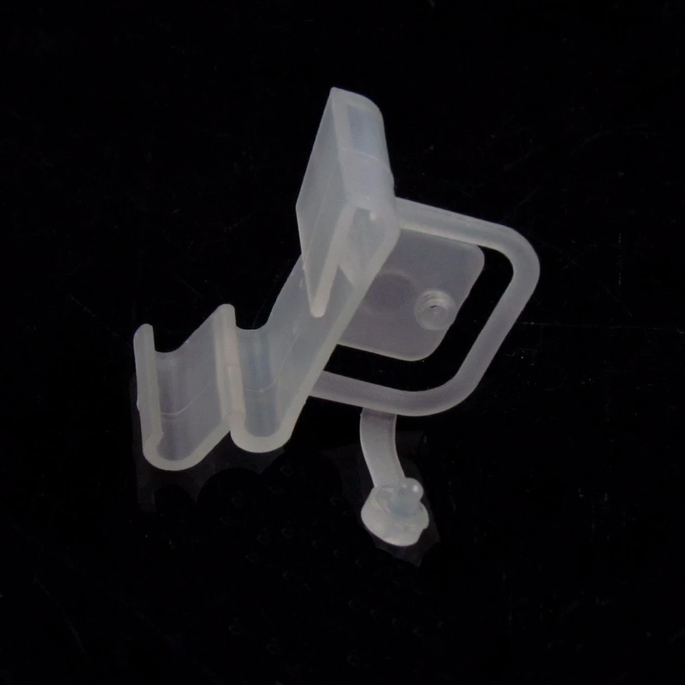 Supermarket POP Plastic Price Tag Label Sign Holders Shelf Talker For Promotion Display