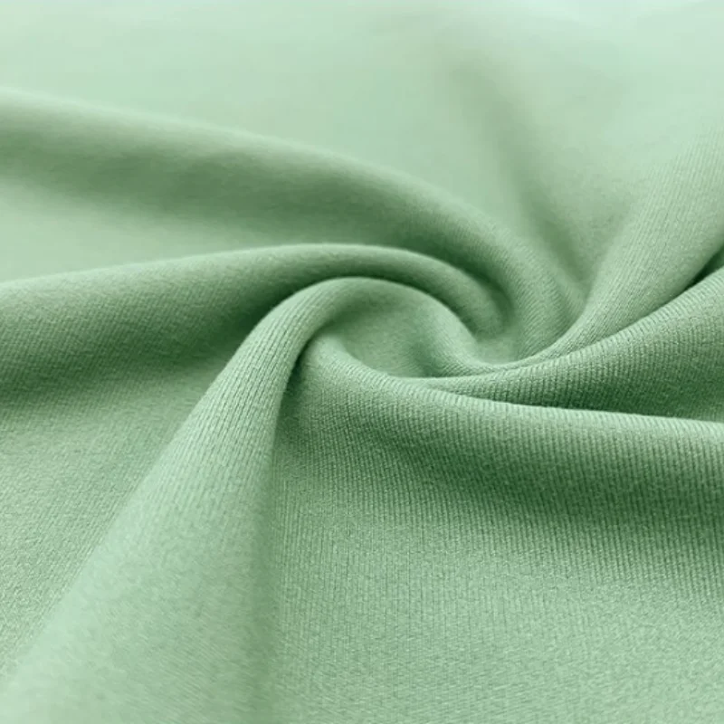 polyester mechanical stretch P75D*P150D bonded with milky transfer PU membrane fabric for jacket