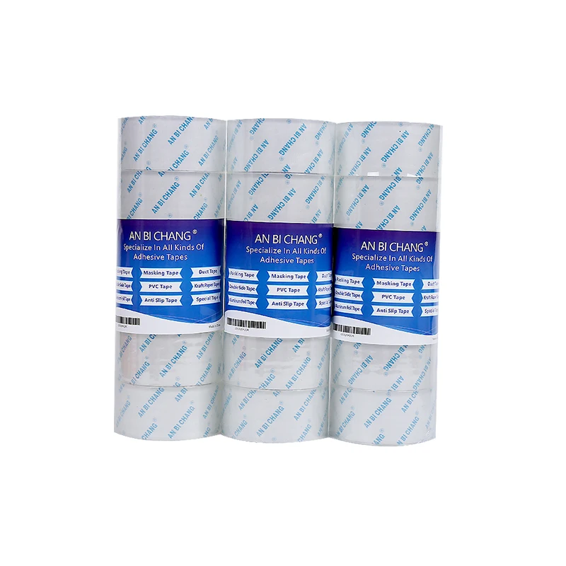 Custom  Transparent Adhesive Tapes for Box Packaging Sealing Waterproof Opp Bopp Tape Production Line