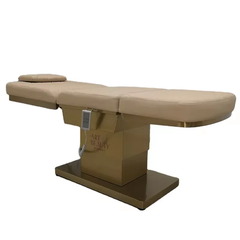 Popular Wide Size Electric Facial Beauty Salon Bed Medical Spa Massage Treatment Table Podiatry Chair Aesthetic Tattoo Bed