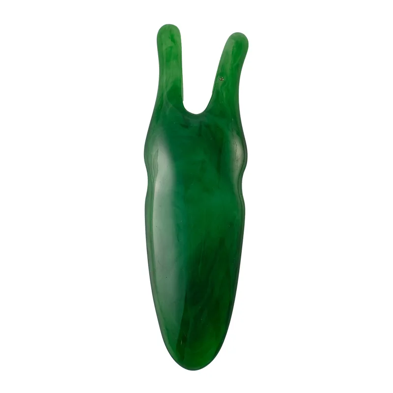 Small insect shaped nose bridge scraper Y-shaped resin massage scraper whole body meridian scraper acupoint massage stick